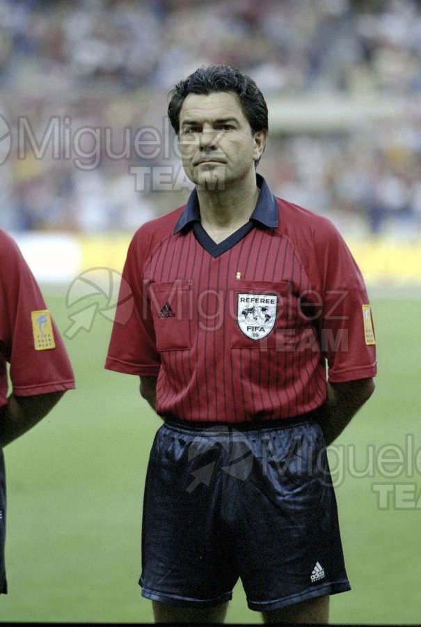Final de la Copa del Rey entre VALENCIA-ATLÉTICO DE MADRID celebrada en el Estadio Olímpico de Sevilla. 1999