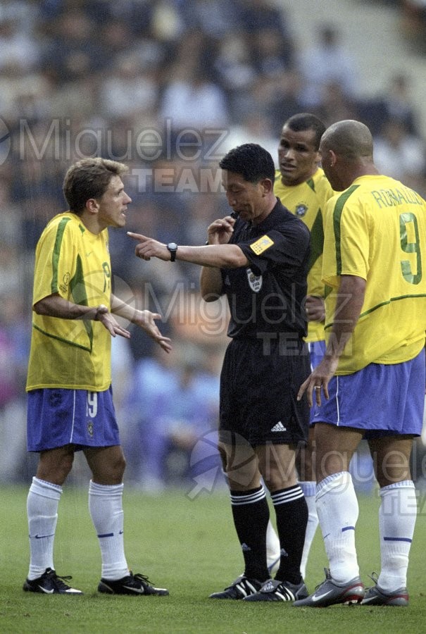 COPA DEL MUNDO JAPON/COREA DEL SUR-2002 entre BRASIL-TURQUIA, Ulsan (Corea del Sur) 2002.