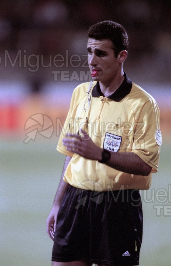 Partido Internacional de Clasificación Eurocopa 2004 entre ESPAÑA-ARMENIA, León 2003.