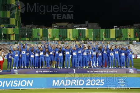 Campeonato de Europa de Atletismo por equipos, Primera División (Madrid) 2025. 