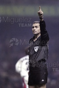 Partido de Liga 1ª División entre el ATHLETIC DE BILBAO-MALLORCA en el estadio San Mamés de Bilbao. 2000