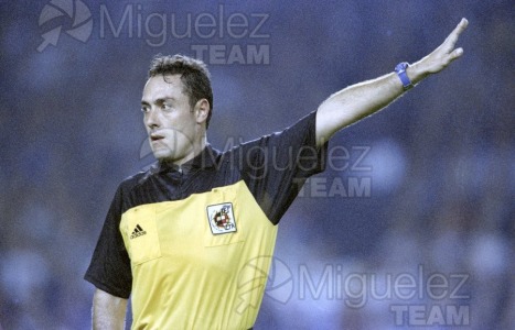 Partido de Liga 1ª División entre el BARCELONA-REAL MADRID en el Camp Nou de Barcelona. 2000