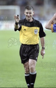 Final de la COPA DE EUROPA entre LIVERPOOL-DEPORTIVO ALAVÉS (ING) (ALEMANIA) 2001.