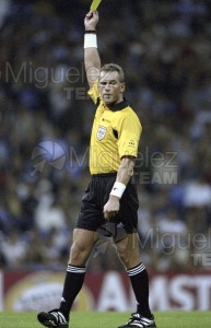 Partido de Champions League entre REAL MADRID-GENK (BÉLGICA) en el Santiago Bernabéu de Madrid. 2002