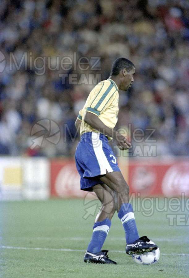 Partido de Copa del Mundo Francia 1998 entre BRASIL-MARRUECOS en el estadio de la Beaujoire de Nantes. 1998