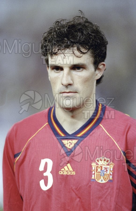 Partido Oficial de Clasificación para la EUROCOPA entre ESPAÑA-CHIPRE (Badajoz) 1999.