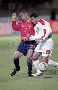 Partido Internacional de Clasificación Eurocopa 2004 entre ESPAÑA-ARMENIA, León 2003.