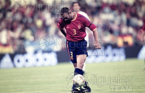 Partido Internacional entre ESPAÑA-GRECIA de clasificación para la EUROCOPA 2004, Zaragoza 2003.