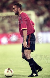Partido Internacional entre ESPAÑA-GRECIA de clasificación para la EUROCOPA 2004, Zaragoza 2003.