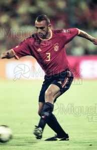 Partido Internacional entre ESPAÑA-GRECIA de clasificación para la EUROCOPA 2004, Zaragoza 2003.