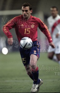 Partido amistoso Internacional entre ESPAÑA-PERU, Barcelona 2004.