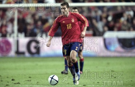 Partido amistoso entre ESPAÑA-DINAMARCA, Gijón 2004.