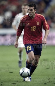 Partido amistoso entre ESPAÑA-DINAMARCA, Gijón 2004.