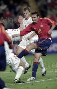 Partido amistoso entre ESPAÑA-DINAMARCA, Gijón 2004.