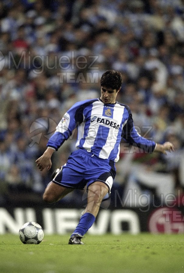 Final de la COPA DEL REY entre EL REAL MADRID-DEPORTIVO DE LA CORUÑA, Madrid 2002.