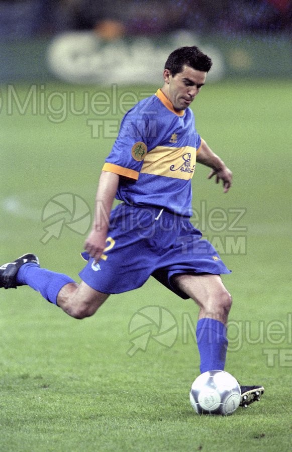 Final de la COPA DE EUROPA entre LIVERPOOL-DEPORTIVO ALAVÉS (ING) (ALEMANIA) 2001.