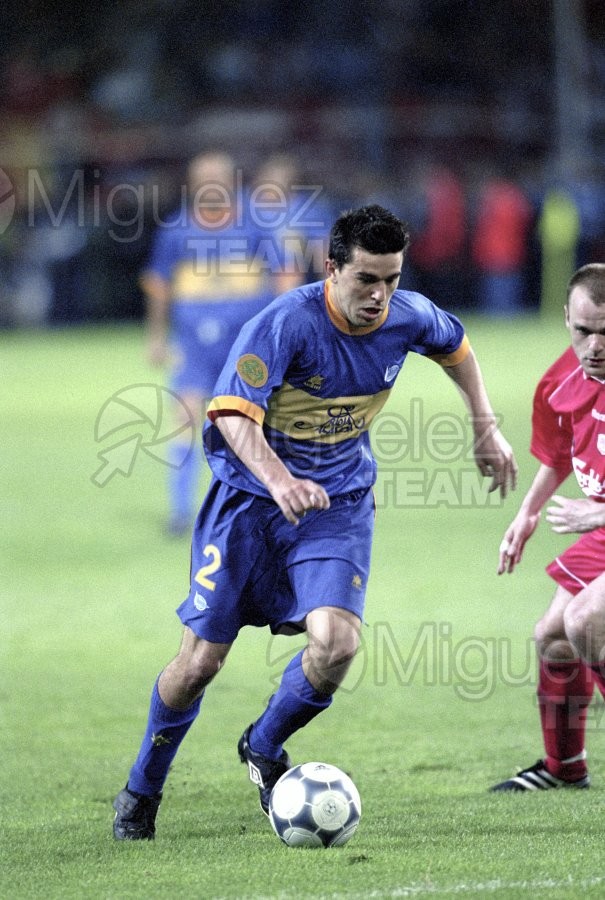 Final de la COPA DE EUROPA entre LIVERPOOL-DEPORTIVO ALAVÉS (ING) (ALEMANIA) 2001.