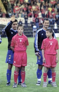 Final de la COPA DE EUROPA entre LIVERPOOL-DEPORTIVO ALAVÉS (ING) (ALEMANIA) 2001.