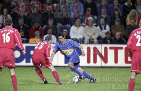 Final de la COPA DE EUROPA entre LIVERPOOL-DEPORTIVO ALAVÉS (ING) (ALEMANIA) 2001.