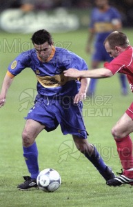 Final de la COPA DE EUROPA entre LIVERPOOL-DEPORTIVO ALAVÉS (ING) (ALEMANIA) 2001.