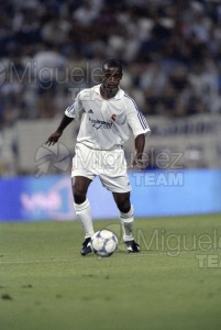 TROFEO CIUDAD DE ALICANTE entre REAL MADRID-MONTPELLIER (FRA) celebrado en el estadio JOSE RICO PEREZ de ALICANTE. 2001