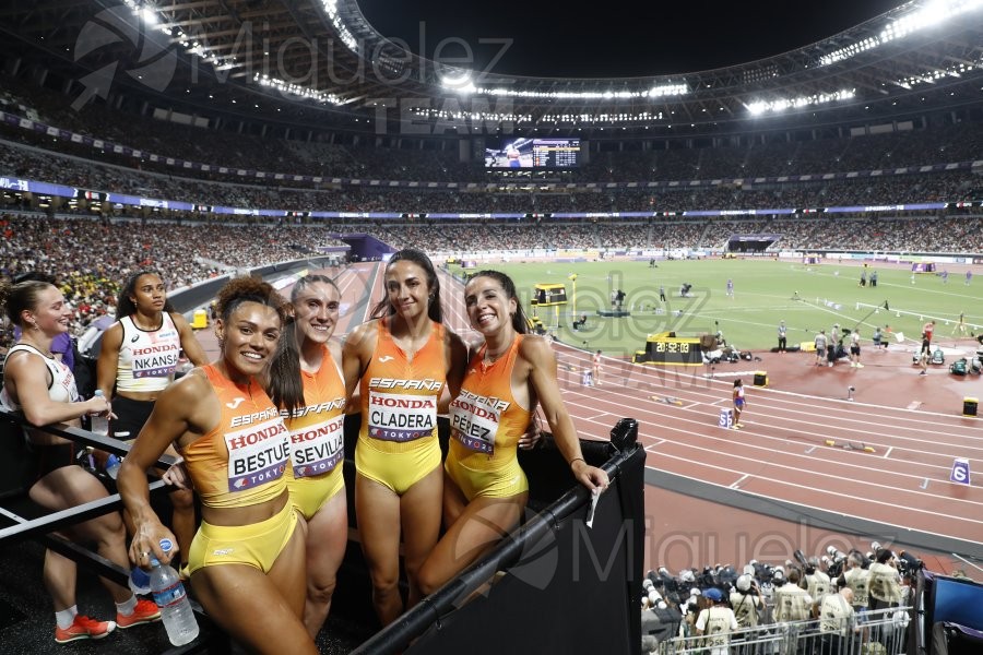 Campeonato del Mundo de Atletismo Absoluto al Aire Libre en (Tokio) 2025.