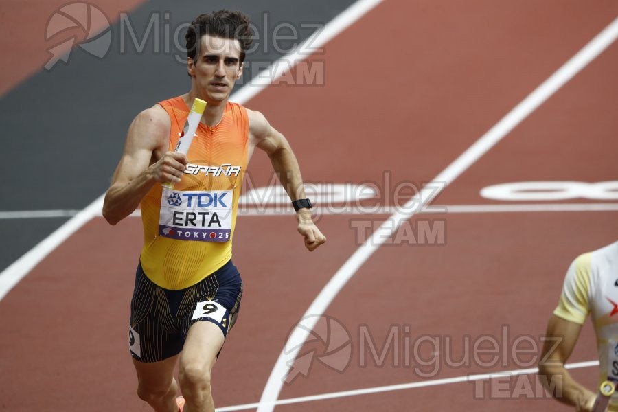 Campeonato del Mundo de Atletismo Absoluto al Aire Libre en (Tokio) 2025.