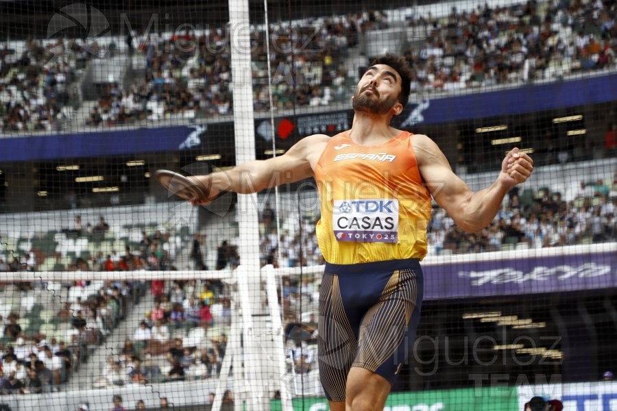 Campeonato del Mundo de Atletismo Absoluto al Aire Libre en (Tokio) 2025.