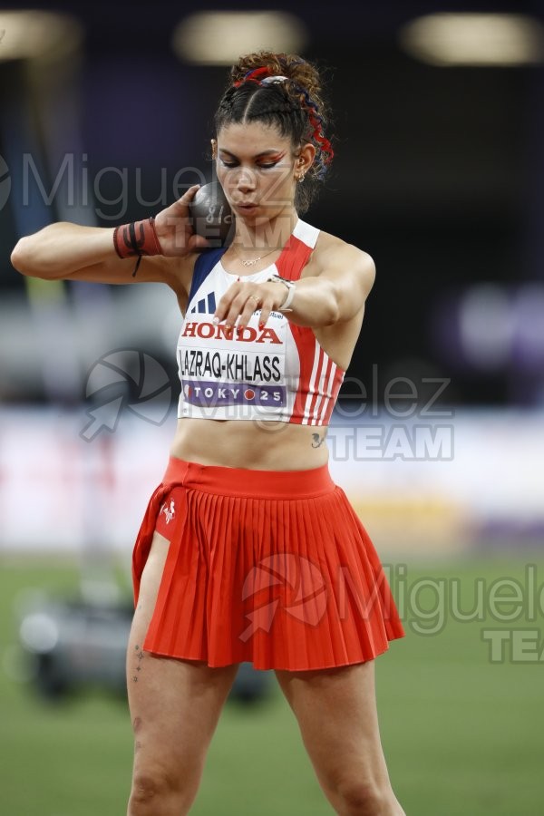 Campeonato del Mundo de Atletismo Absoluto al Aire Libre en (Tokio) 2025.
