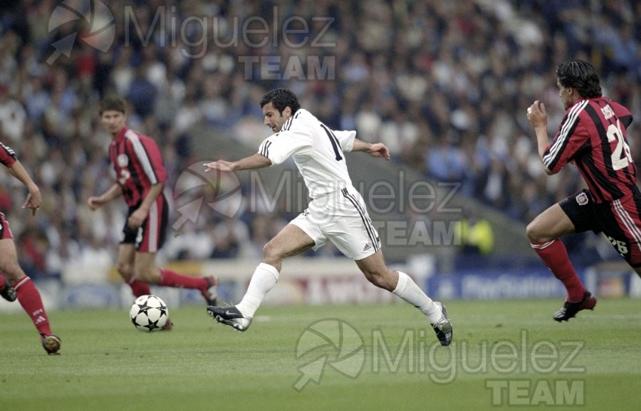 FINAL LIGA DE CAMPEONES (CHAMPIONS LEAGUE) entre REAL MADRID-BAYERN LEVERKUSEN, Glasgow (Escocia) 2002.