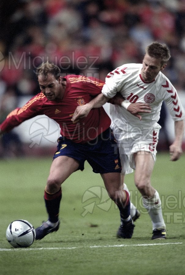 Partido amistoso entre ESPAÑA-DINAMARCA, Gijón 2004.