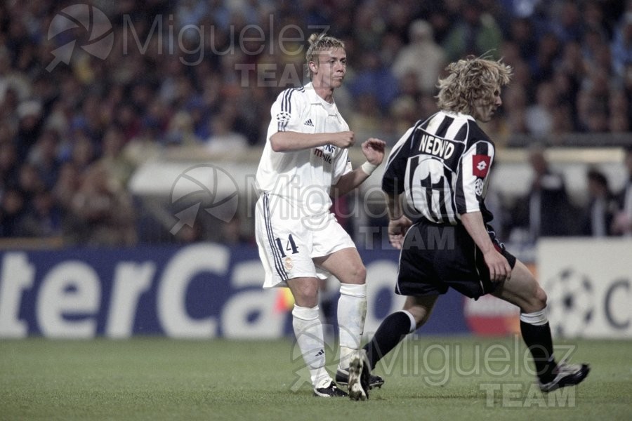 Partido Internacional de Liga de Campeones entre REAL MADRID-JUVENTUS, Madrid 2003.