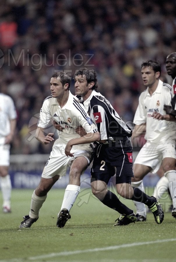 Partido Internacional de Liga de Campeones entre REAL MADRID-JUVENTUS, Madrid 2003.