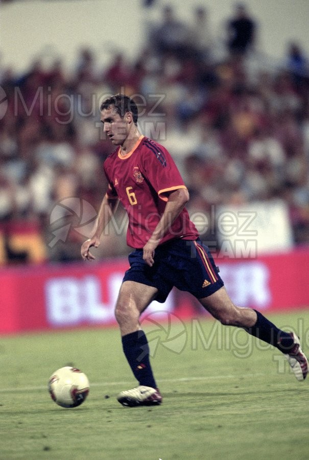 Partido Internacional entre ESPAÑA-GRECIA de clasificación para la EUROCOPA 2004, Zaragoza 2003.