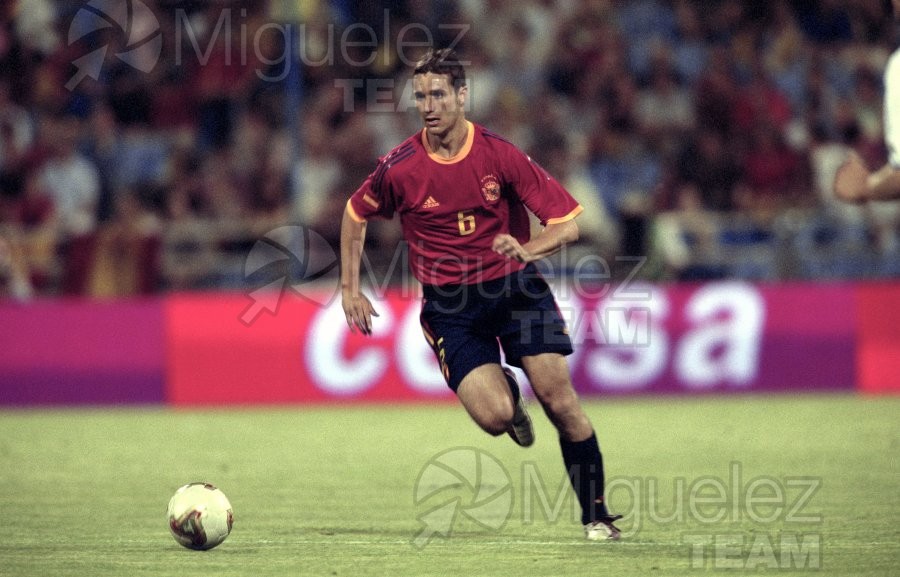 Partido Internacional entre ESPAÑA-GRECIA de clasificación para la EUROCOPA 2004, Zaragoza 2003.