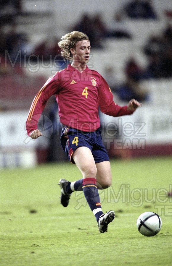 Partido amistoso entre ESPAÑA-DINAMARCA, Gijón 2004.