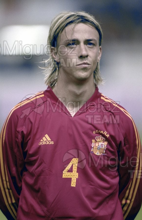 Partido amistoso entre ESPAÑA-DINAMARCA, Gijón 2004.