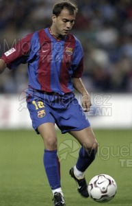 Partido de Fútbol 1ª Divison entre VALLADOLID-BARCELONA, Valladolid 2002.