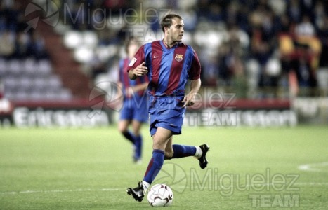Partido de Fútbol 1ª Divison entre VALLADOLID-BARCELONA, Valladolid 2002.