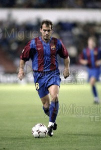 Partido de Fútbol 1ª Divison entre VALLADOLID-BARCELONA, Valladolid 2002.