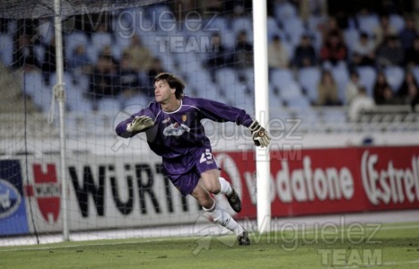 Partido de Liga 1ª División entre REAL SOCIEDAD-MALLORCA, San Sebastián 2002.