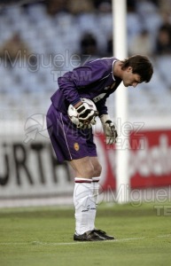 Partido de Liga 1ª División entre REAL SOCIEDAD-MALLORCA, San Sebastián 2002.