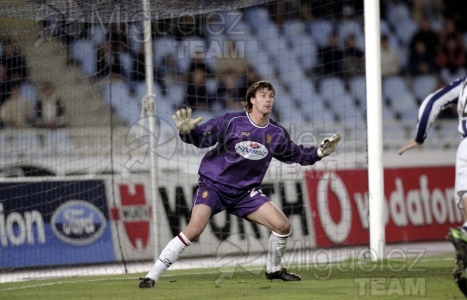 Partido de Liga 1ª División entre REAL SOCIEDAD-MALLORCA, San Sebastián 2002.