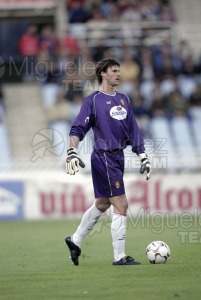 Partido de Liga 1ª División entre REAL SOCIEDAD-MALLORCA, San Sebastián 2002.