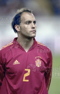 Partido amistoso entre ESPAÑA-DINAMARCA, Gijón 2004.