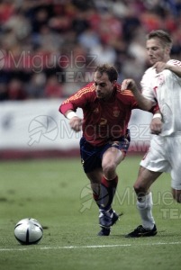 Partido amistoso entre ESPAÑA-DINAMARCA, Gijón 2004.