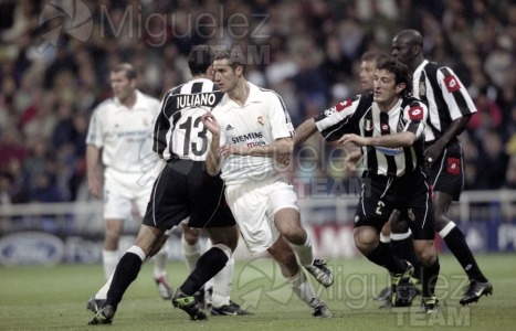 Partido Internacional de Liga de Campeones entre REAL MADRID-JUVENTUS, Madrid 2003.