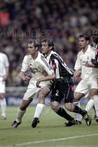 Partido Internacional de Liga de Campeones entre REAL MADRID-JUVENTUS, Madrid 2003.