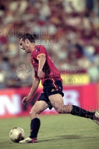 Partido Internacional entre ESPAÑA-GRECIA de clasificación para la EUROCOPA 2004, Zaragoza 2003.