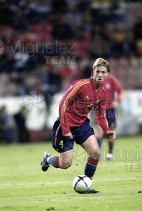 Partido amistoso entre ESPAÑA-DINAMARCA, Gijón 2004.